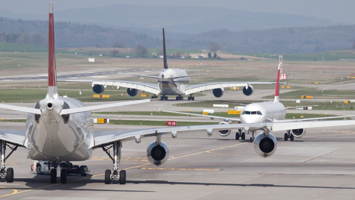 boarding planes