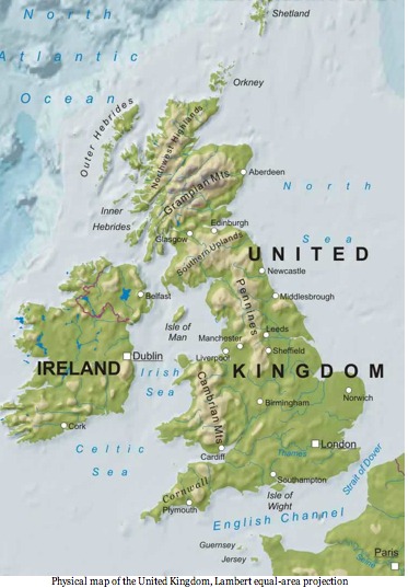 British Isles Map