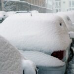 Snowbound cars Property Rights for Shoveling