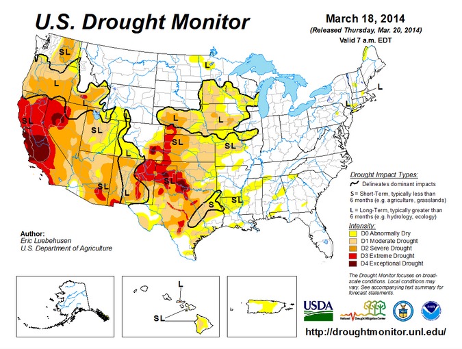 US Drought Monitor