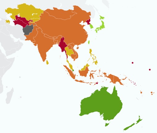 Laissez Faire Asia and the Pacific