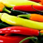 green chile peppers