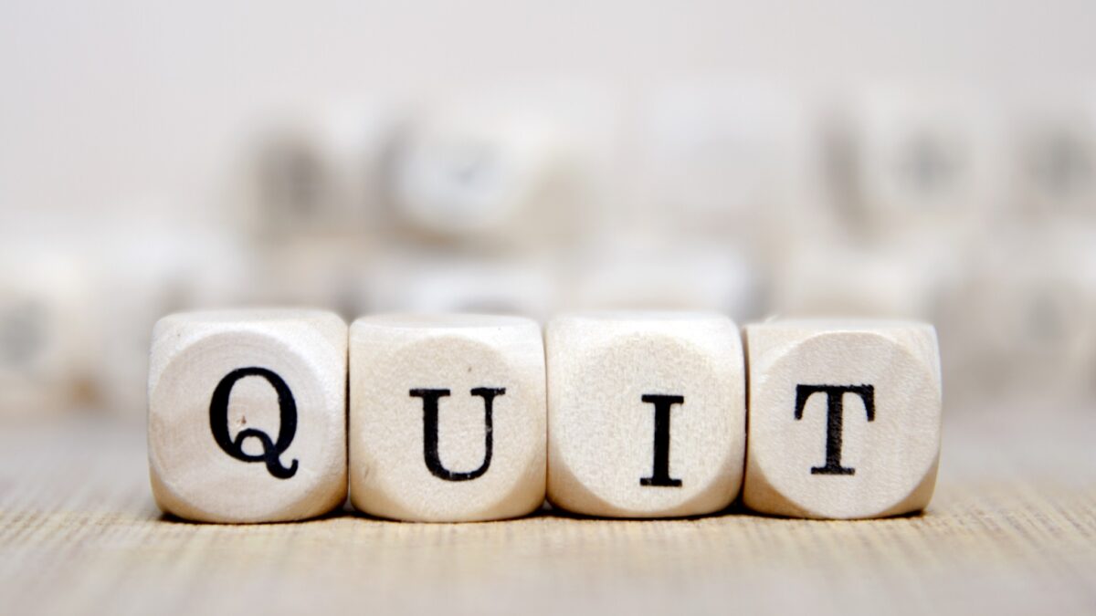 Sunk cost and opportunity cost explain the low quit rate during the great recession.