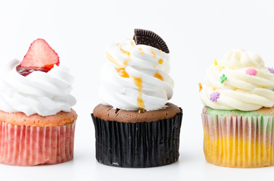 Bubbles cupcakes