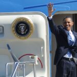 Air Force One presidential jets