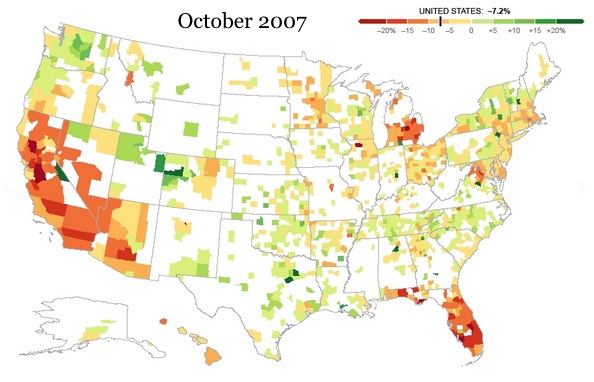 Great recession housing prices