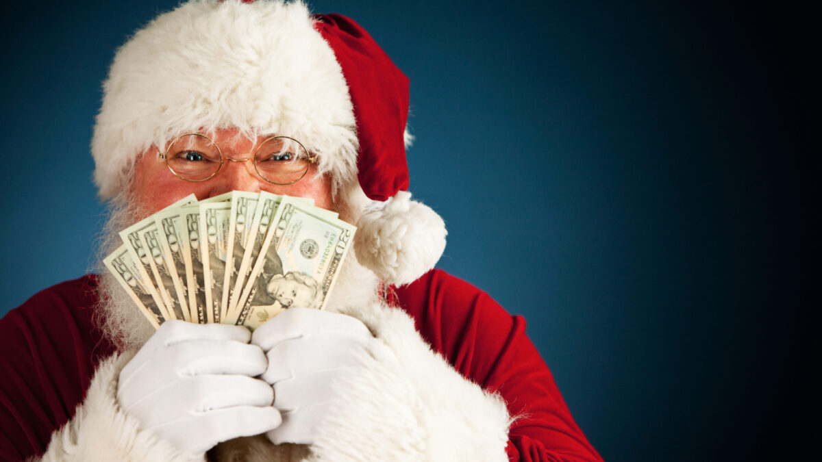 Santa's wages