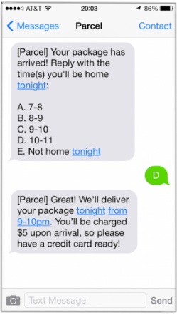 Entrepreneurs and a new delivery service