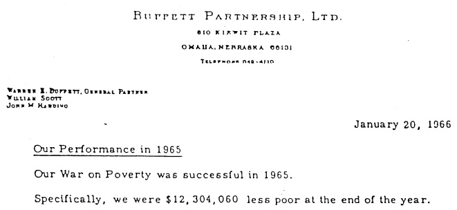Warren Buffett's early investing.