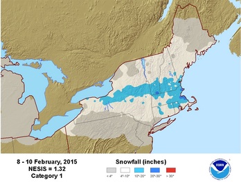 Economic Growth and snowstorms