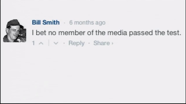 Media knowledge of global issues tweet