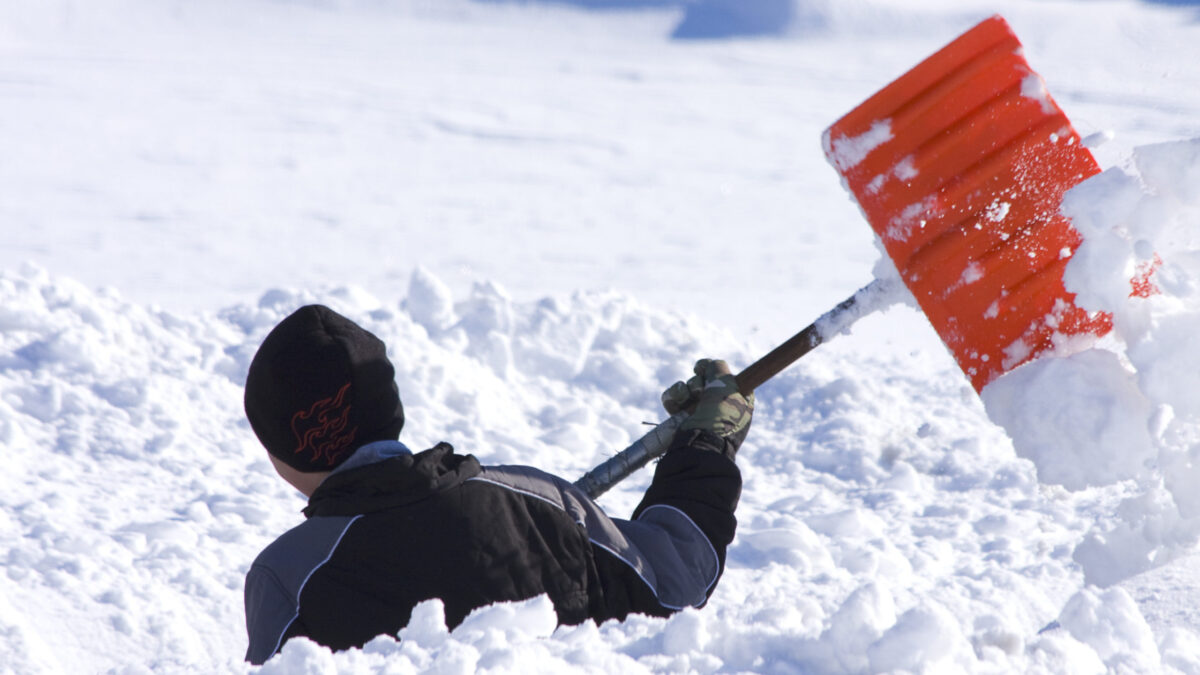 Economic News Roundup and snow shoveling markets