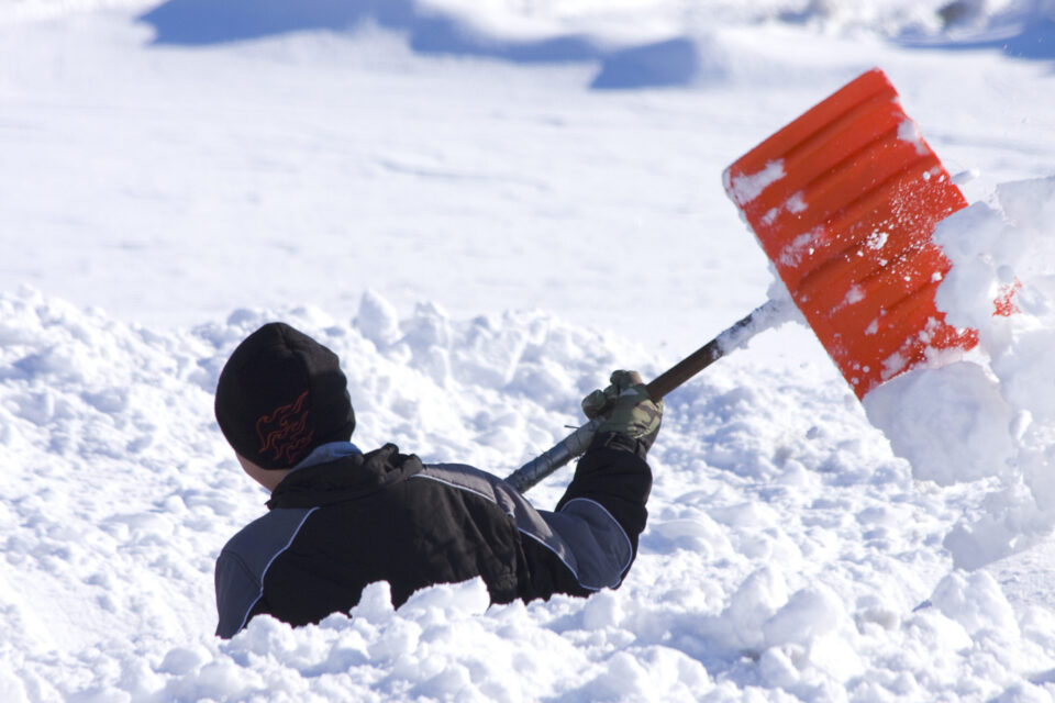 Economic News Roundup and snow shoveling markets