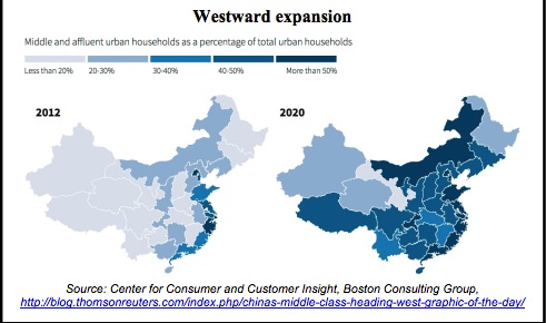 Conspicuous Consumption and China's growing middle class.