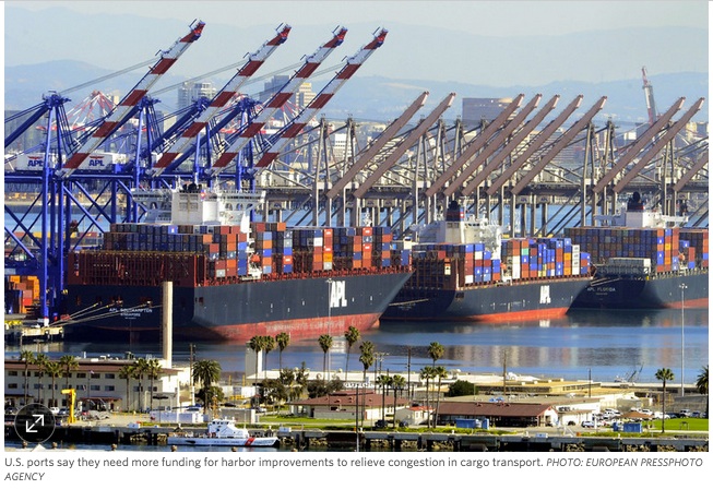 Externalities from congested harbors