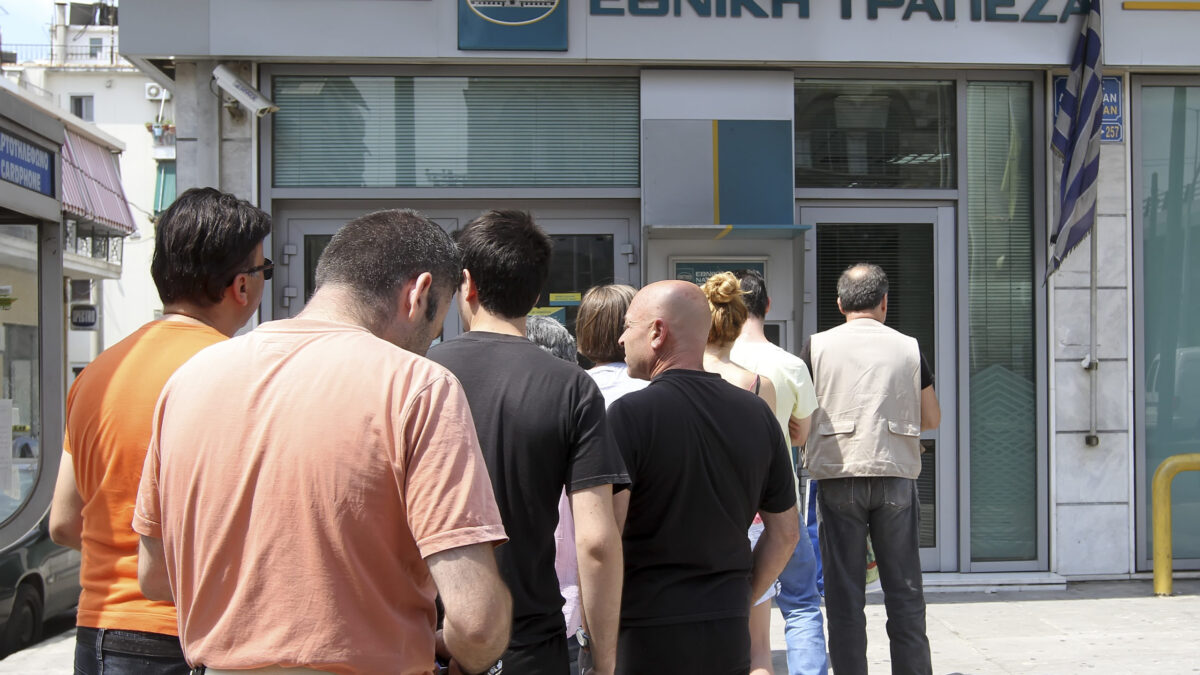 Everyday economics and Temporarily closing Greek banks means the loss of financial intermediaries that pump money around the economy.