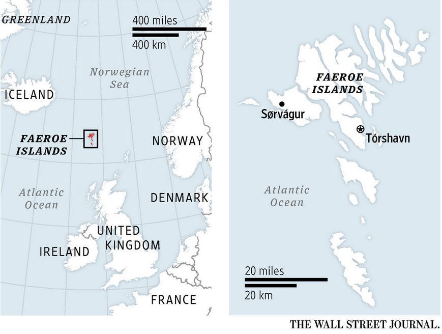 Trade barriers benefit Faeroe Islands