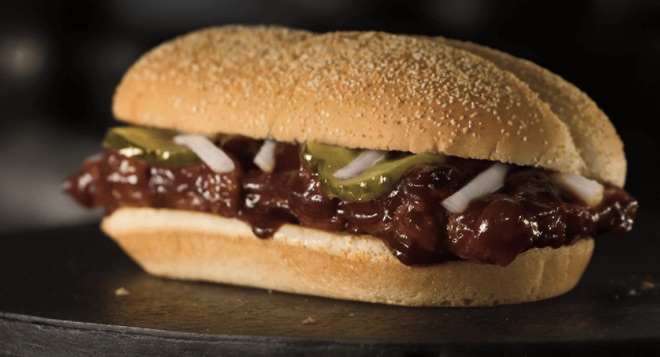 the McRib