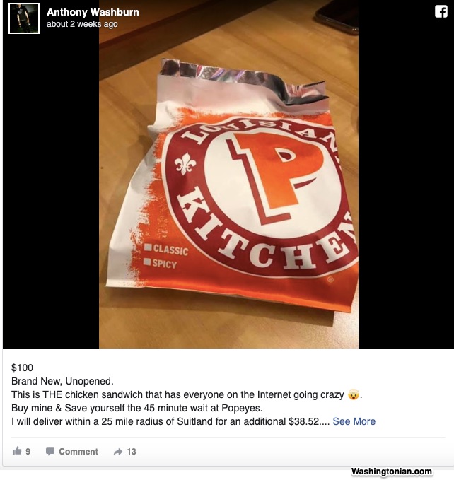 chicken sandwich war
