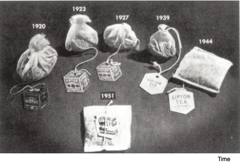 Lipton teabag history