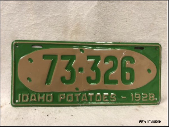 license plate economics