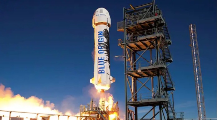 billionaire power Blue Origin