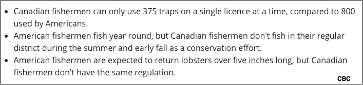 lobster regulation