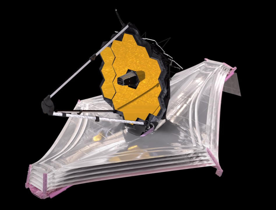 James Webb telescope deployment