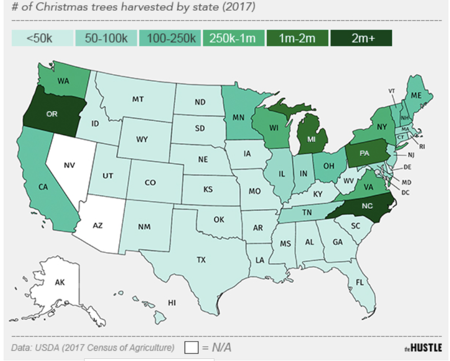 Christmas tree cost of production