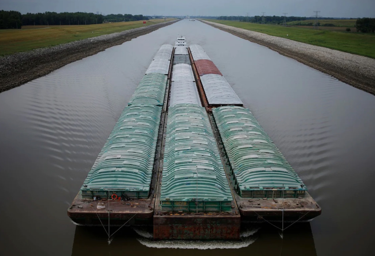 Mississippi River slowdown