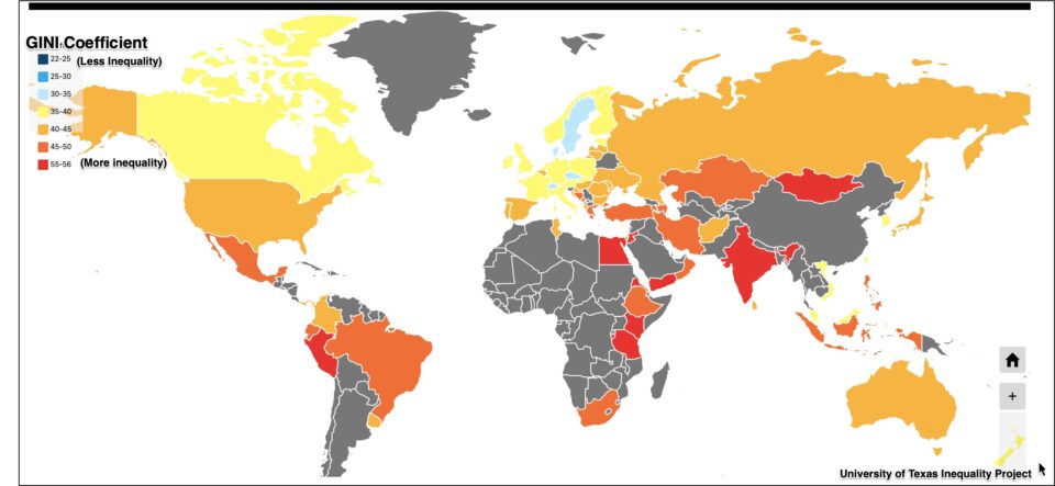 Our Weekly Economic News Roundup and Global Inequality Gini Index