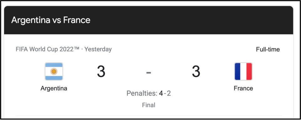 Argentina's World Cup Win