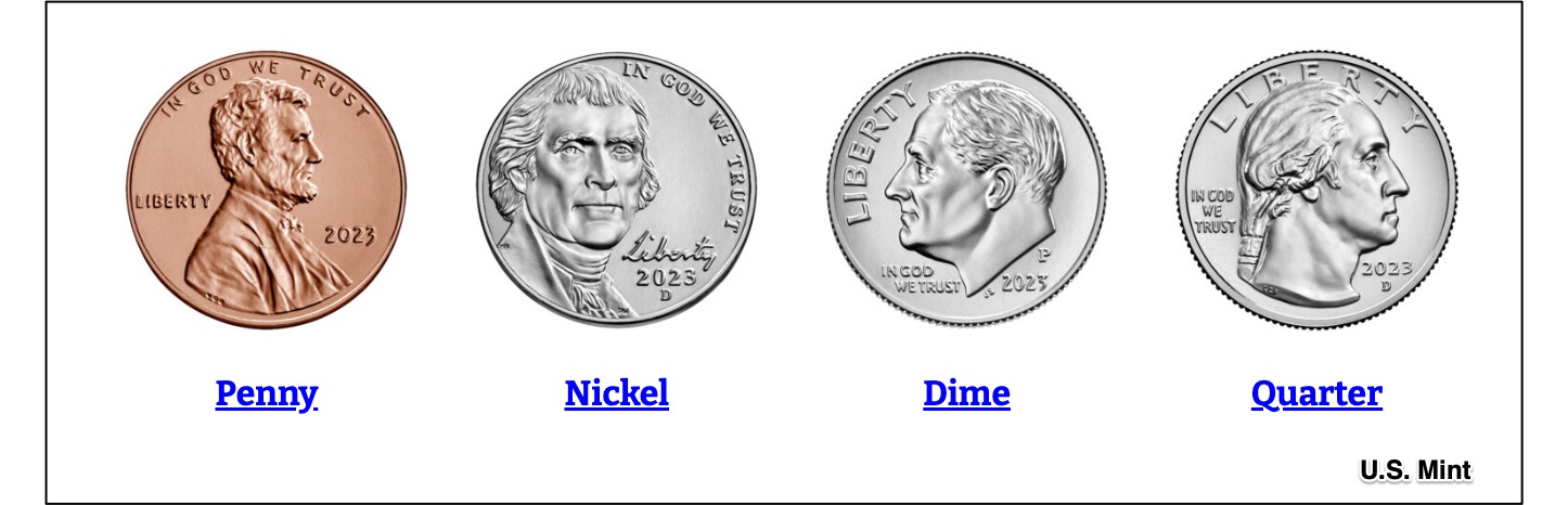circulating coins
