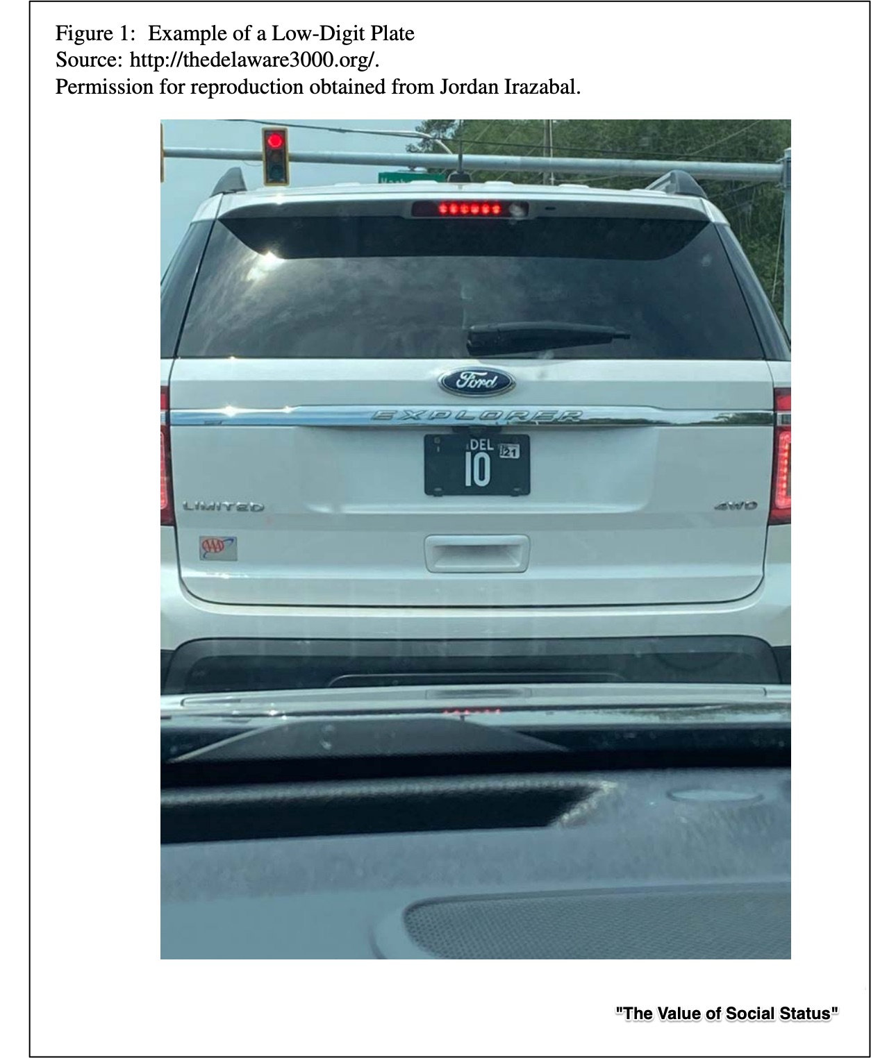low digit license plates