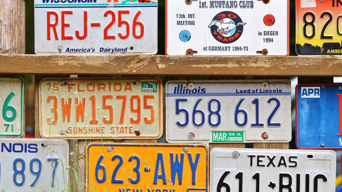 Weekly Economic News Roundup and license plates