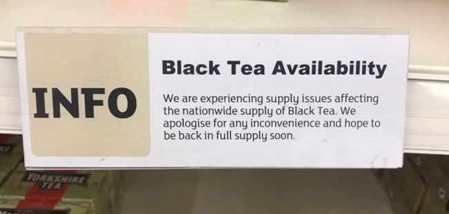 trade disruption