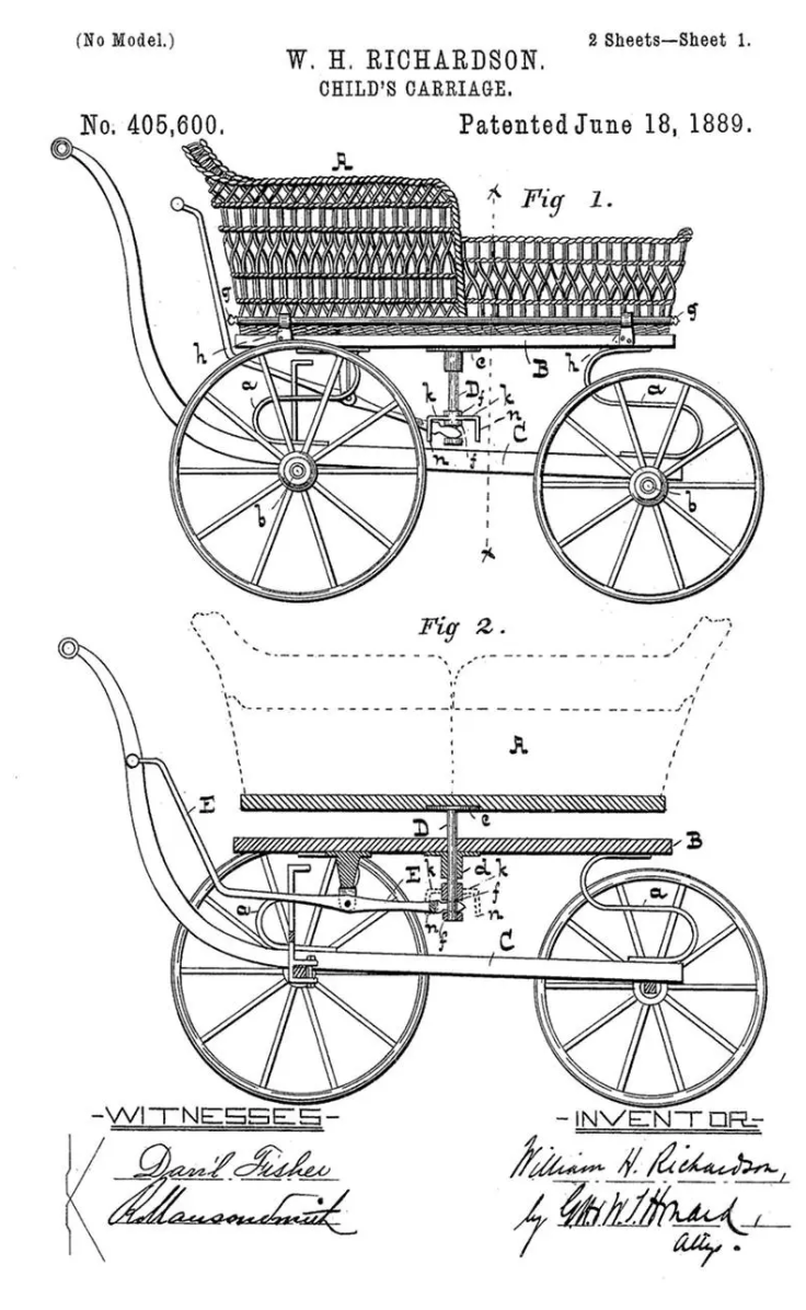 baby stroller history