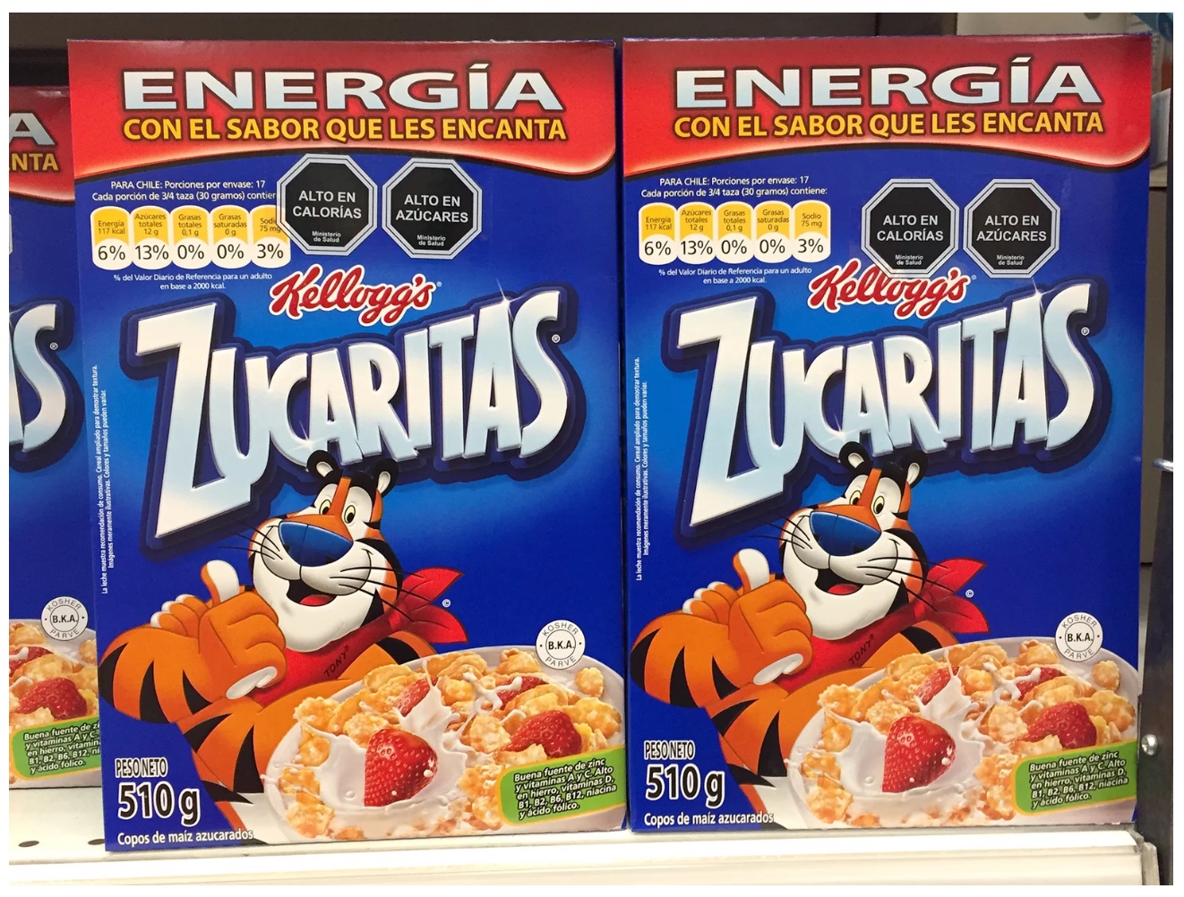 Chile's Kellogg label