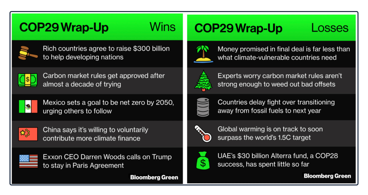 COP29 results