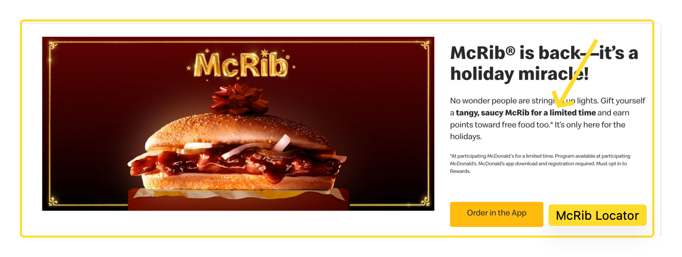 McRib returns
