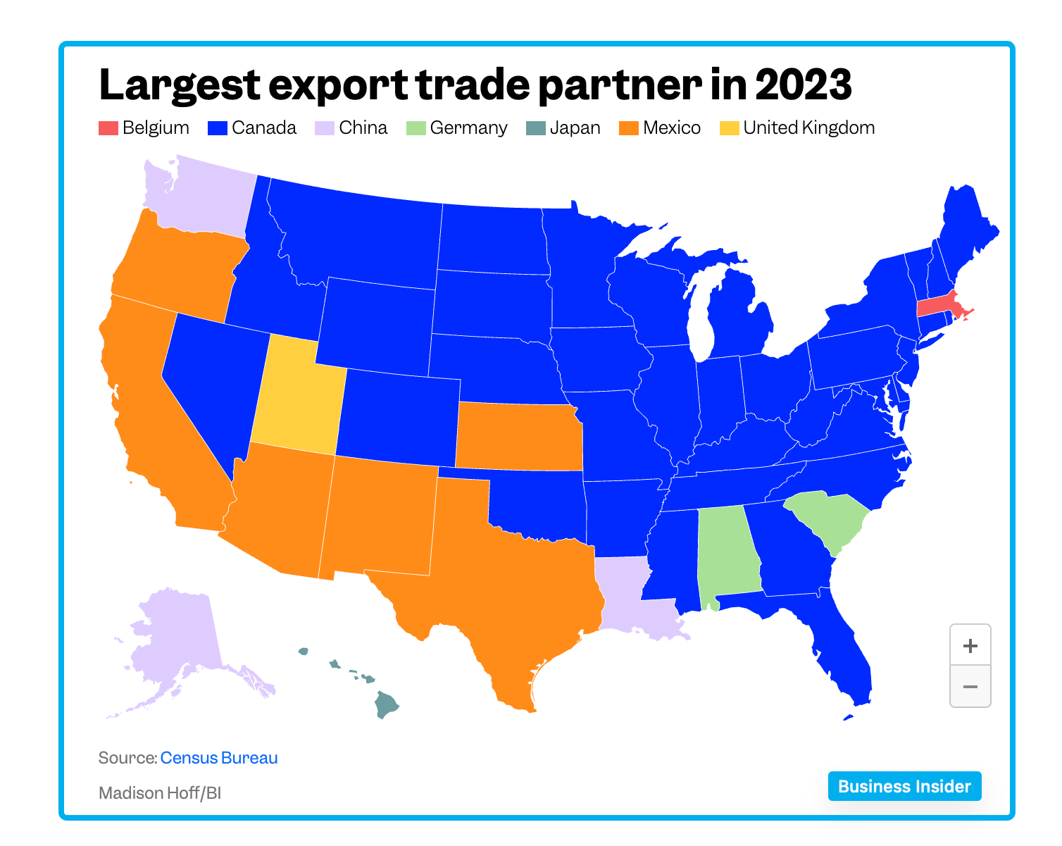 U.S. trading Partners. Exports