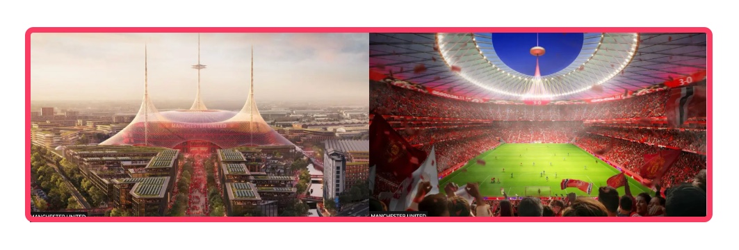 Manchester United's new stadium