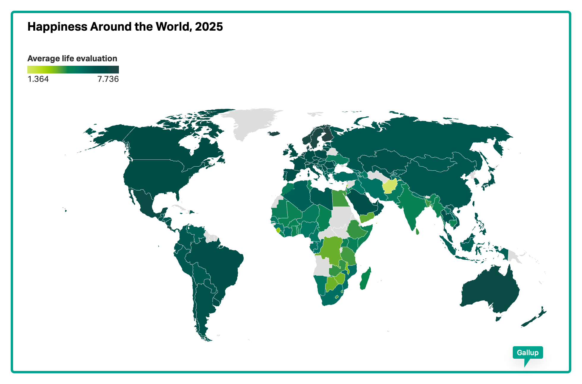 happiest countries