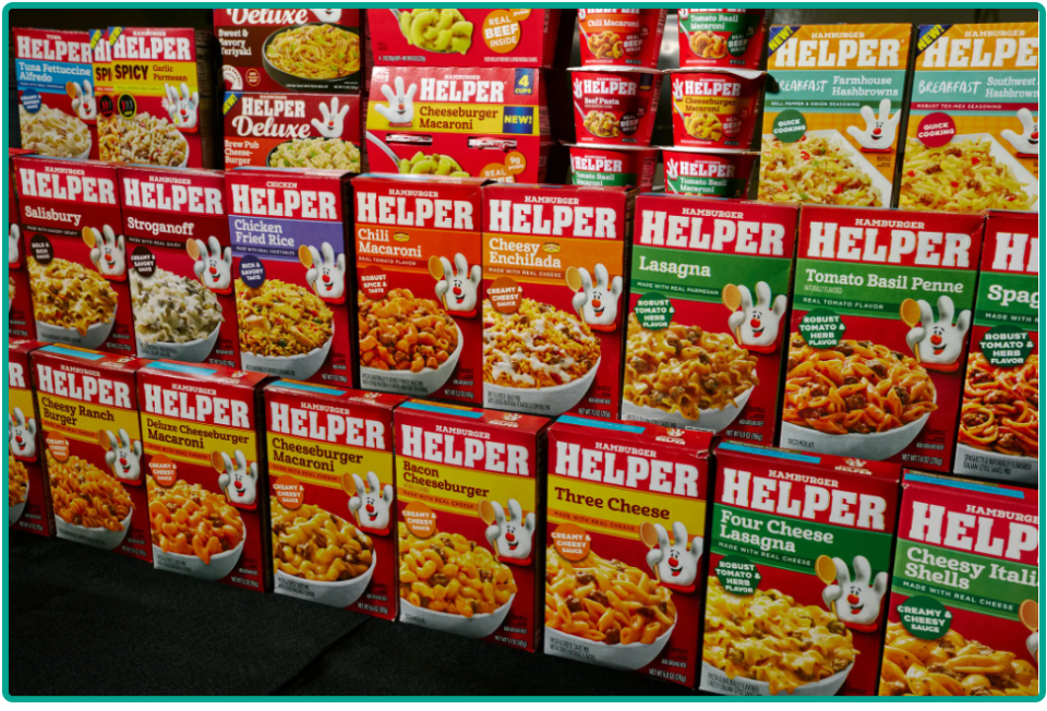 Hamburger Helper and rising food prices