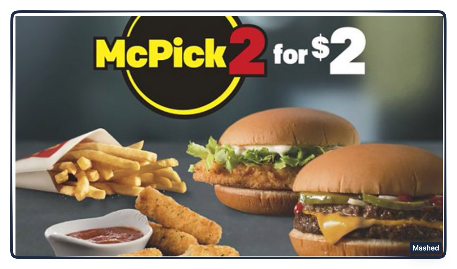 fast food value meals