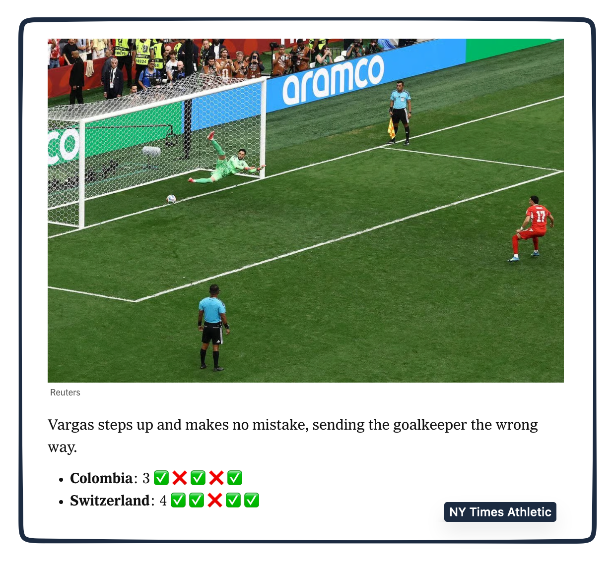 World Cup penalty shootout