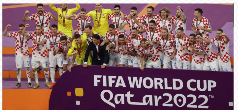 bronze winning Croatia