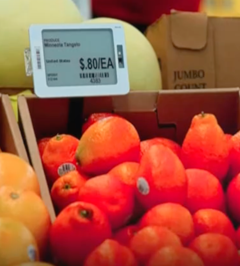 digital price display
